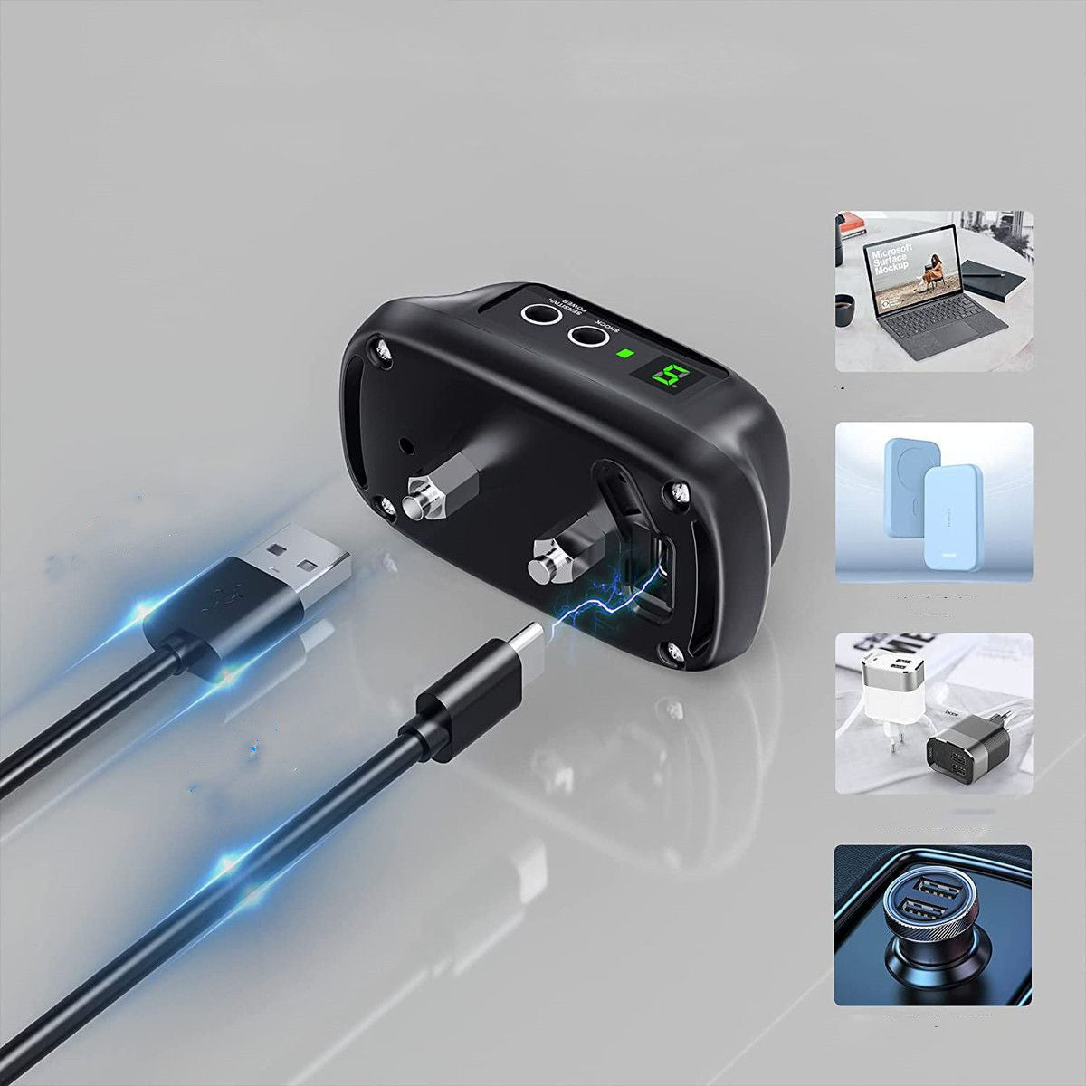 Smart Shock Dog Training Collar with Automatic Bark Detection