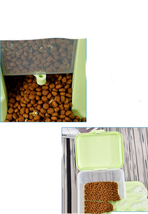 Automatic Pet Feeder & Water Dispenser Bowl
