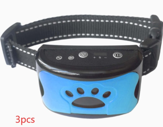 Rechargeable Waterproof Dog Shock Trainer Collar with Remote Control