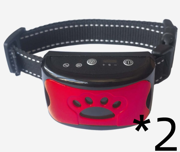 Rechargeable Waterproof Dog Shock Trainer Collar with Remote Control