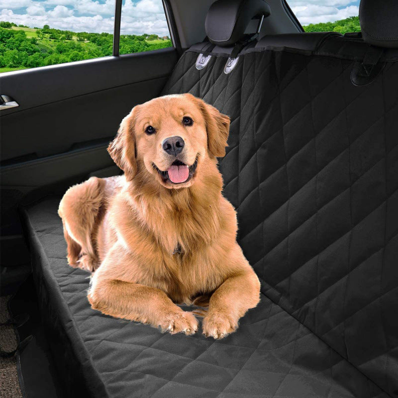 Waterproof Rear Seat Protector for Dogs – Dirt & Fur Resistant Car Seat Cover