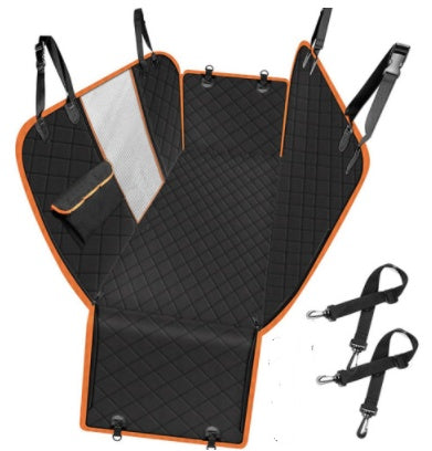 ⭐ Dog Car Seat Cover Hammock with Mesh Window