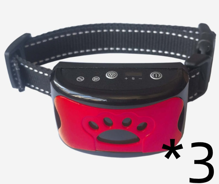 Rechargeable Waterproof Dog Shock Trainer Collar with Remote Control