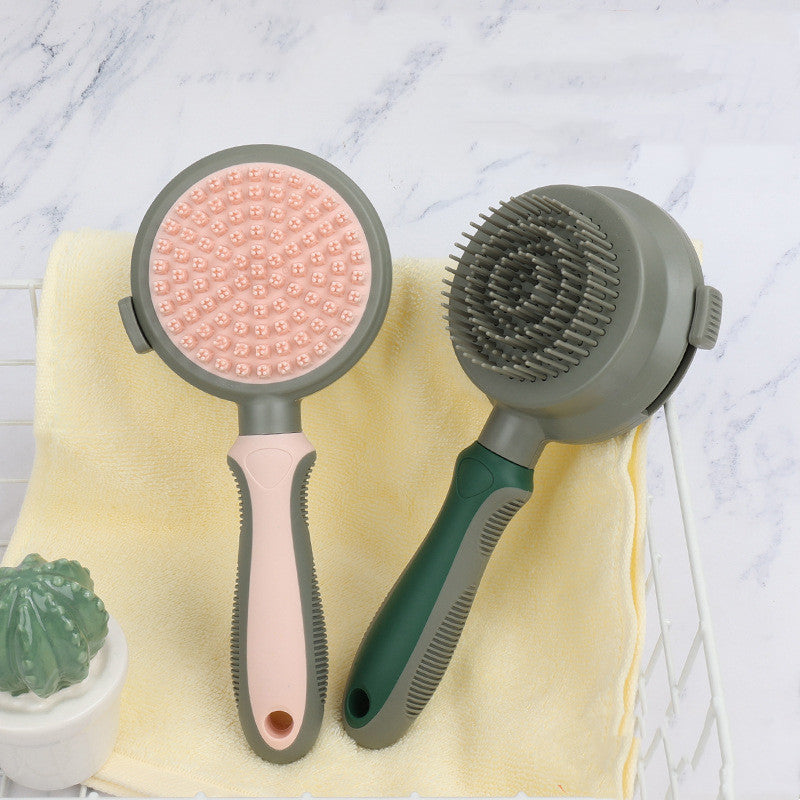 FurEase™ Self-Cleaning And Massage Pet Grooming Brush