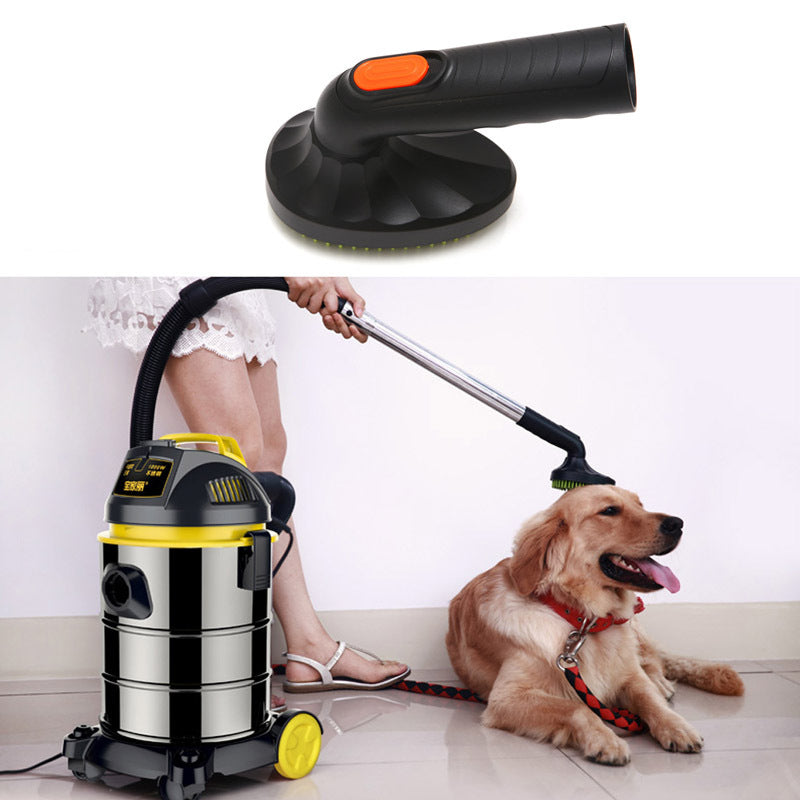 Pet Grooming Brush Vacuum Attachment for Dogs & Cats