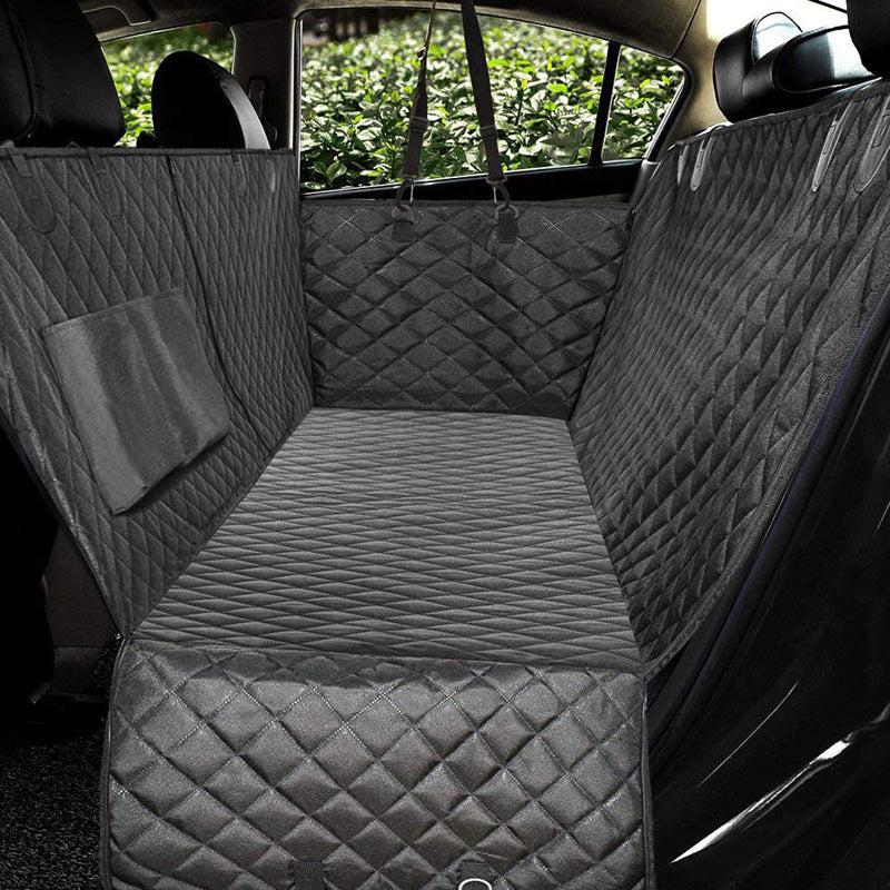 ⭐ Dog Car Seat Cover Hammock with Mesh Window