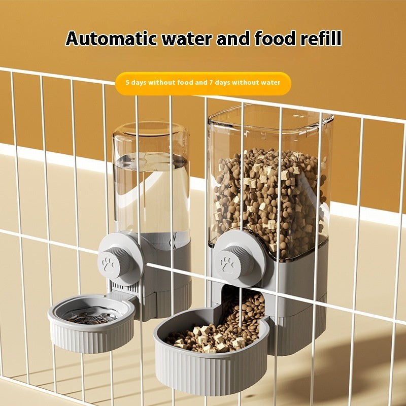 Automatic Hanging Pet Feeder Bowl