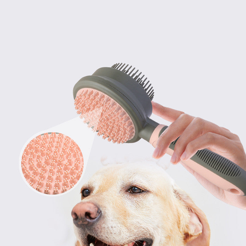 FurEase™ Self-Cleaning And Massage Pet Grooming Brush