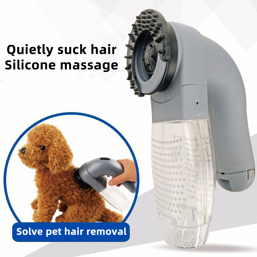 Electric Pet Hair Portable Pet Massage Cleaning Vacuum.