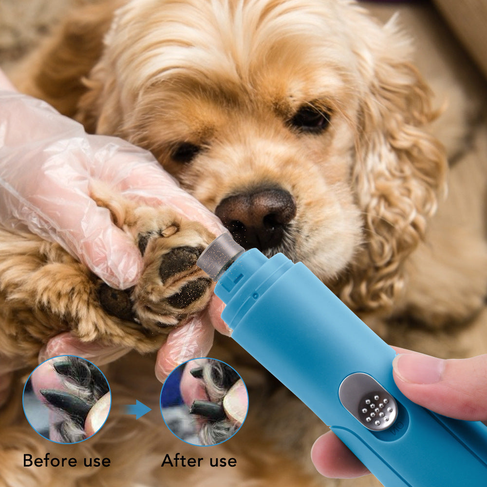Electric Pet Nail Grinder & Trimmer