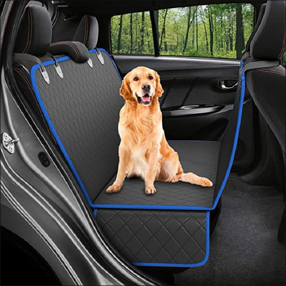 ⭐ Dog Car Seat Cover Hammock with Mesh Window